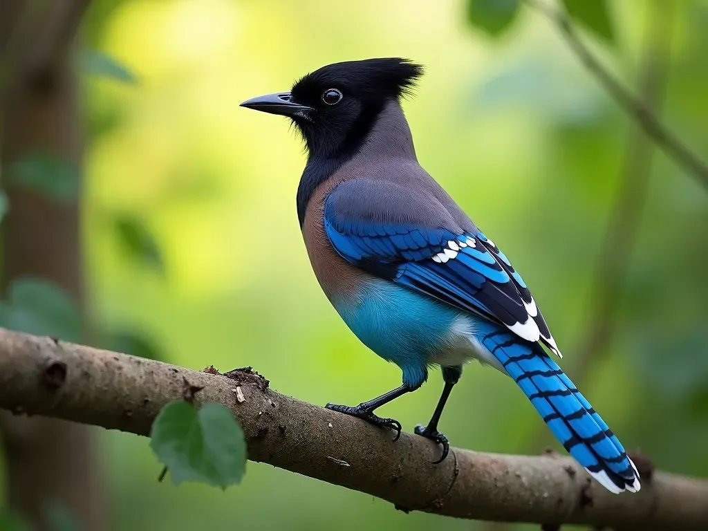 Découvrez le Geai des Chênes : Cet Oiseau Coloré au Plumage Éblouissant et au Chant Envoûtant !