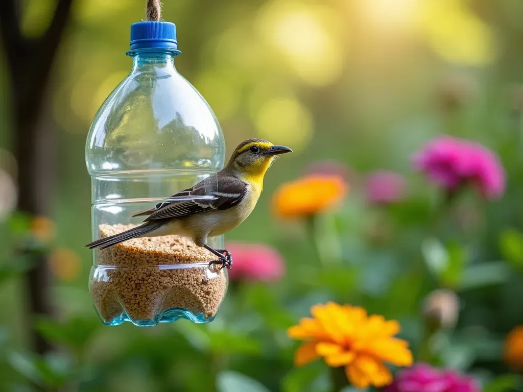 Comment Fabriquer une Mangeoire Oiseaux en Bouteille Plastique : Un Projet Écolo Facile et Amusant !