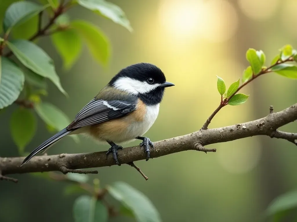 Mésange Tête Noire