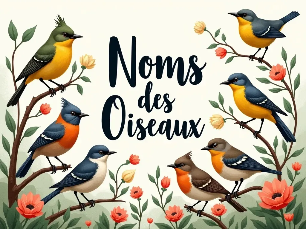 Noms des Oiseaux