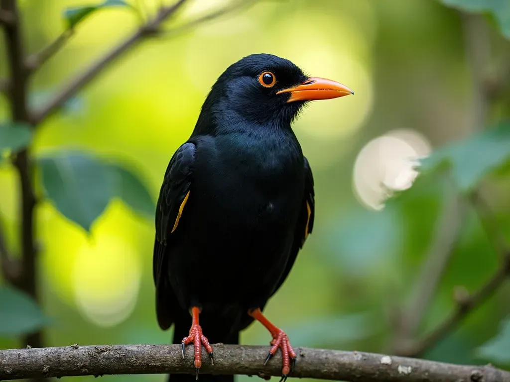 Découvrez les Oiseaux Noirs : Fascinants et Mystérieux ! 🌌🐦