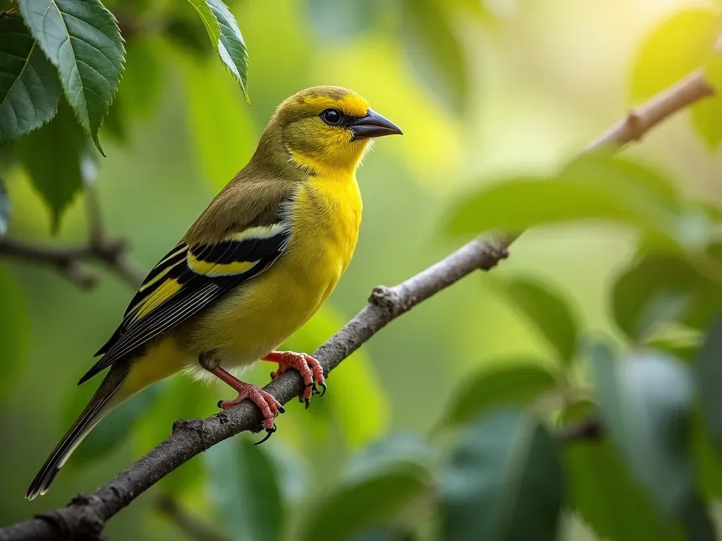 Découvrez les Secrets Fascinants du Verdier d’Europe : Un Oiseau aux Couleurs Éblouissantes 🌿