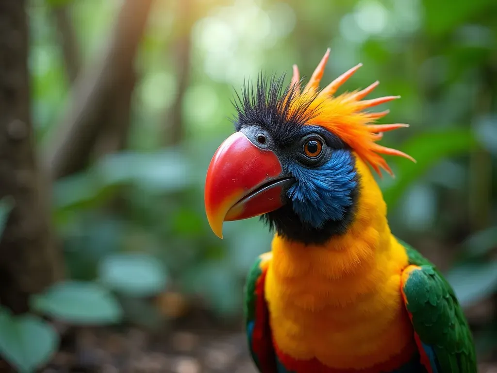 Découvrez le Casoar Casque : L’oiseau fascinant qui défie les lois de la nature !