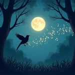 Découvrez les Mystères de l’Oiseau qui Chante la Nuit : Un Voyage Sonore Envoûtant 🌙🎶