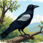 Découvrez l’Oiseau Corse Noir et Gris : Le Mystère du Corbeau Bicolore Dévoilé !