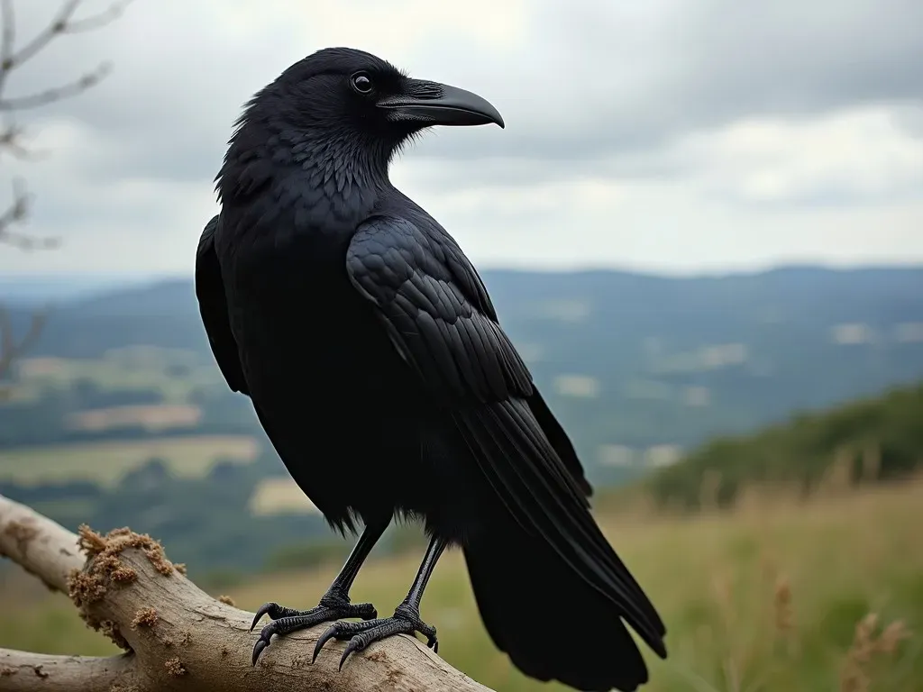 Les Secrets Inattendus du Corbeau en France : Découvrez Tout sur le Corbeau Noir ! 🐦