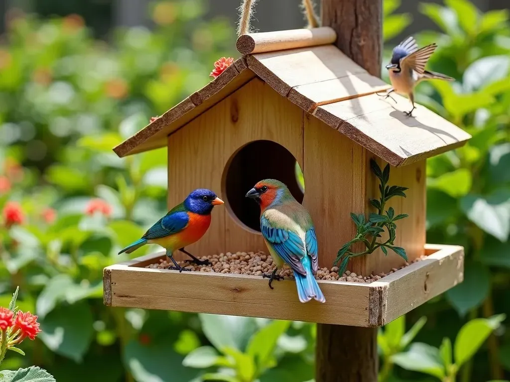 mangeoir à oiseaux à fabriquer