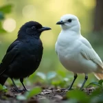 Découvrez les Secrets des Oiseaux Noir et Blanc : Leur Beauté et Mystères Éblouissants!