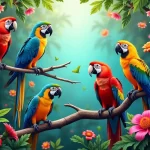 Découvrez la Magie des Oiseaux Colorés : 10 Espèces Éblouissantes à Observer Maintenant ! 🦜✨