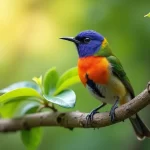 Découvrez le Petit Oiseau Coloré de France : Un Joyau de la Nature à Ne Pas Manquer !